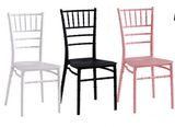 Plastic Chiavari Chair Tiffany Chair with Cheap Price M-X1811