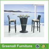 Outdoor Used PE Rattan Garden Furniture Bar Chair