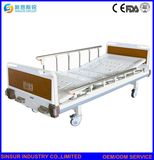 Hospital Patient Furniture Manual Double Shake/Two Function Medical/Hospital/Nursing Bed