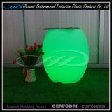 RGB LED Light Outdoor Bar Furniture with LLDPE Material