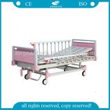 AG-CB012 High Quality Pink Color Manual Functions ISO&Ce Hospital Child Beds