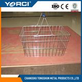 Supermarket Wire Handle Shopping Basket