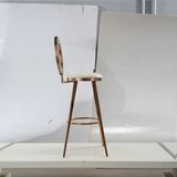 Fashion Round Back Bar Stainless Steel Stool/Chair for Home Bar/Bar Club