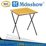 Folding Wood Steel Frame School Exam Table