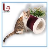 Pet Product Multi-Purpose Corduroy Cat Tunnel / Cat House / Pet Bed
