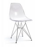 General Use Furniture Plastic Chair Transparent