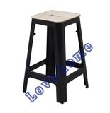 Industrial Metal Coffee Garden Furniture Counter Bar Stools Chair