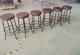 Good Quality Cheap Antique Comfortable Metal Barstool