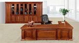 Classical Solid Wood Office Executive Boss Table Furniture (HF-YM8A06)