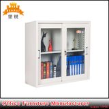 Two Sliding Glass Door Office Furniture Metal Filing Cupboard Cabinet