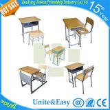 2018 Hot Sale Modern Steel Wood School Students Desk and Chair OEM