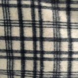 Wool Fabric Woolen Checked Fleece for Clothing, Suit Fabric, Garment Fabric, Textile Fabric