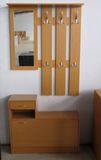 Cheap Wooden Morden Custom Made Shoe Cabinet with Mirror