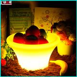 LED Wedding Fruit Tray Dish Plate Garden Party Fresh Fruit Platter with LED