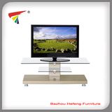 Glass and Wooden Well-Recevied TV Stand (TV059)