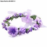 Fasihon Silk Flower Garland for Christmas and Wedding Decoration