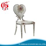 Stainless Steel Legs with Fabric Cushion Dining Chair