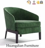 Custom Living Room Furniture Wooden Frame Single Sofa Armchair (HD531)