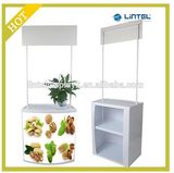 PVC Sales Counter Supermarket Plastic Promotion Tables (LT-08C)