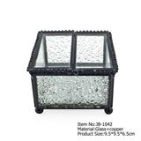 Latest Wedding Decoration Crystal Jewelry Box Preserved Fresh Flower