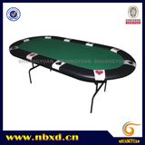 Suited Poker Table with Iron Leg (SY-T07)