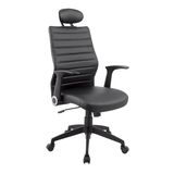 High Back Hotel Lobby Office Desk Upholstered Leather Chair (FS-8823H)