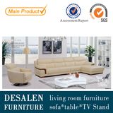 Fashion Design European Style Living Room Leather Sofa (S3191)