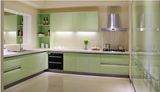 2017 Kitchen Furniture High End Glossy Lacquer Kitchen Cabinets (zz-032)