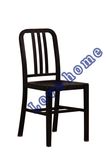 Modern Emeco Metal Dining Restaurant Coffee Steel Navy Chair