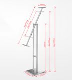 Multifunction Metal Display Stand / Display Rack / Exhibition Shelf