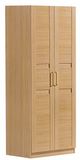 Modern Style Two Doors Wardrobe Wood Bedroom Wardrobe