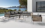 Wicker Patio Garden Rattan Outdoor Home Hotel Office Barcello Lounge Sofa Set (J633)