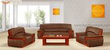 Classical Genuine Leather Sofa for Meeting Room