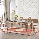 Wholesale Rose Gold Stainless Steel Dining Table for Sale