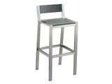 Outdoor Aluminum Height Bar Stool