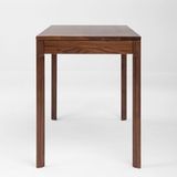 Fsc Cert American Walnut 2drawer Desk Wooden Writing Table Bedroom Furniture