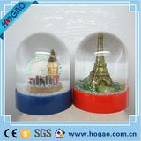 OEM Polyresin Eiffel Snow Globe for Decoration