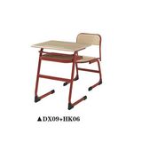 Wooden Double School Desks and Chairs