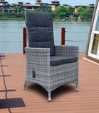 Hot Modern Patio Leisure Aluminum Half Round Rattan Home Hotel Office Dining Chair (J0331HR)