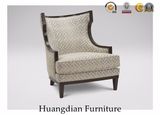 Custom Wooden Furniture Single Seat Sofa (HD527)