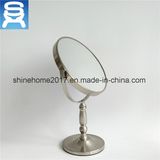 Desktop Standing Bathroom Bronze Plating Make up Mirror