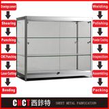 Cheap Pop Aluminum Exhibition Display Shelf Restaurant