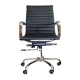 2015 Hot Sale! Black Leather Office Chair (80098)