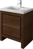 Elegant Bathroom Cabinet with Side Cabinet