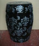 Antique Painted Porcelain Stool Ls-82