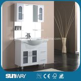 Floor Standing Gloss Painting MDF Bathroom Cabinet Sw-D900sw