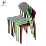 China Supplier Wholesale PP Stackable Plastic Chair