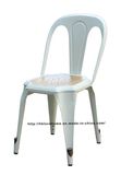 Industrial Vintage Armand Metal Plywood Restaurant Dining Chair