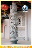 Dragon Decorative Column Hand Crafted