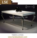 Modern Dining Table Hotel Furniture with High Gloss Painting